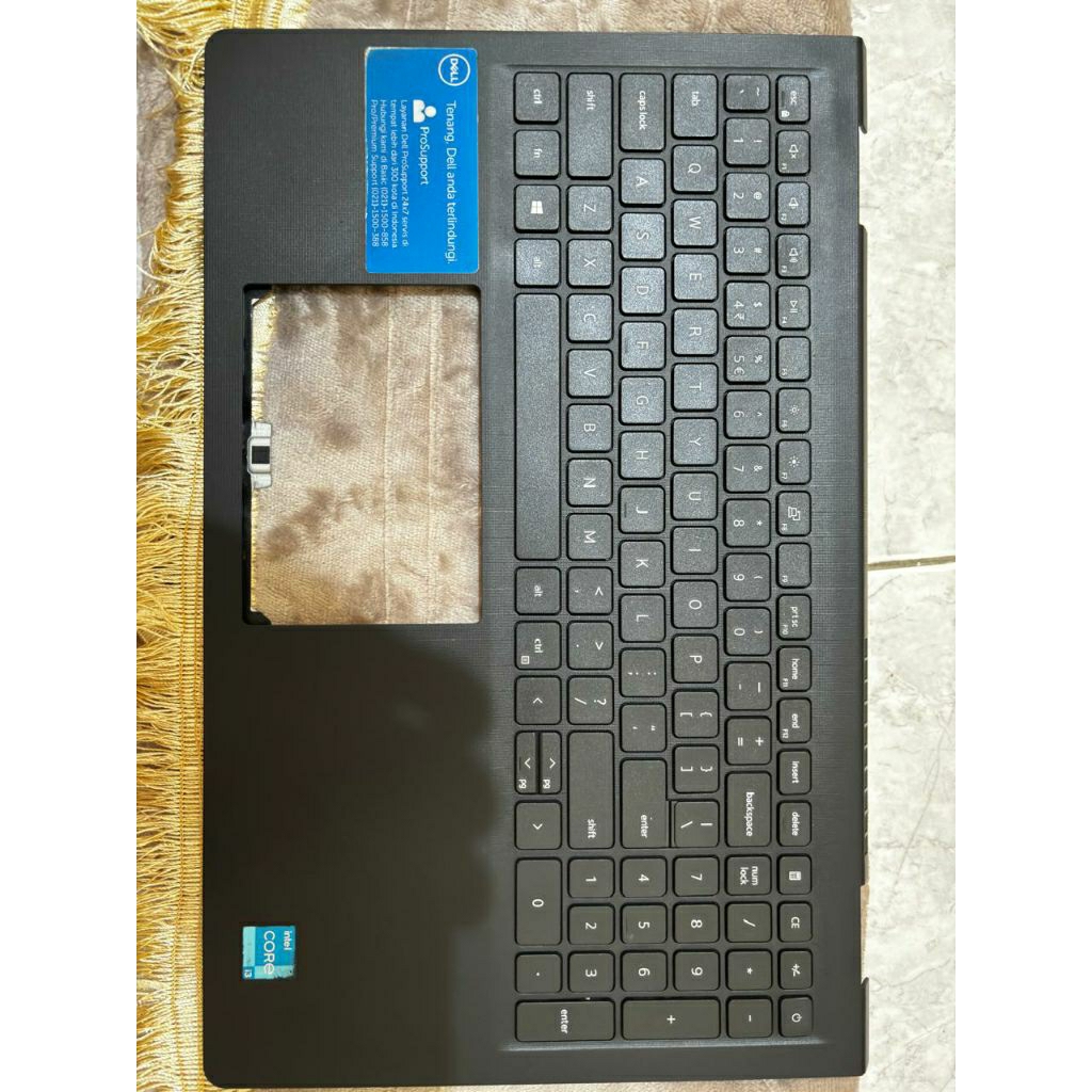 Palmrest Dell Vostro 15 3510 - Cover Atas Keyboard Dell Vostro 3510 - Part Original Copotan Dell