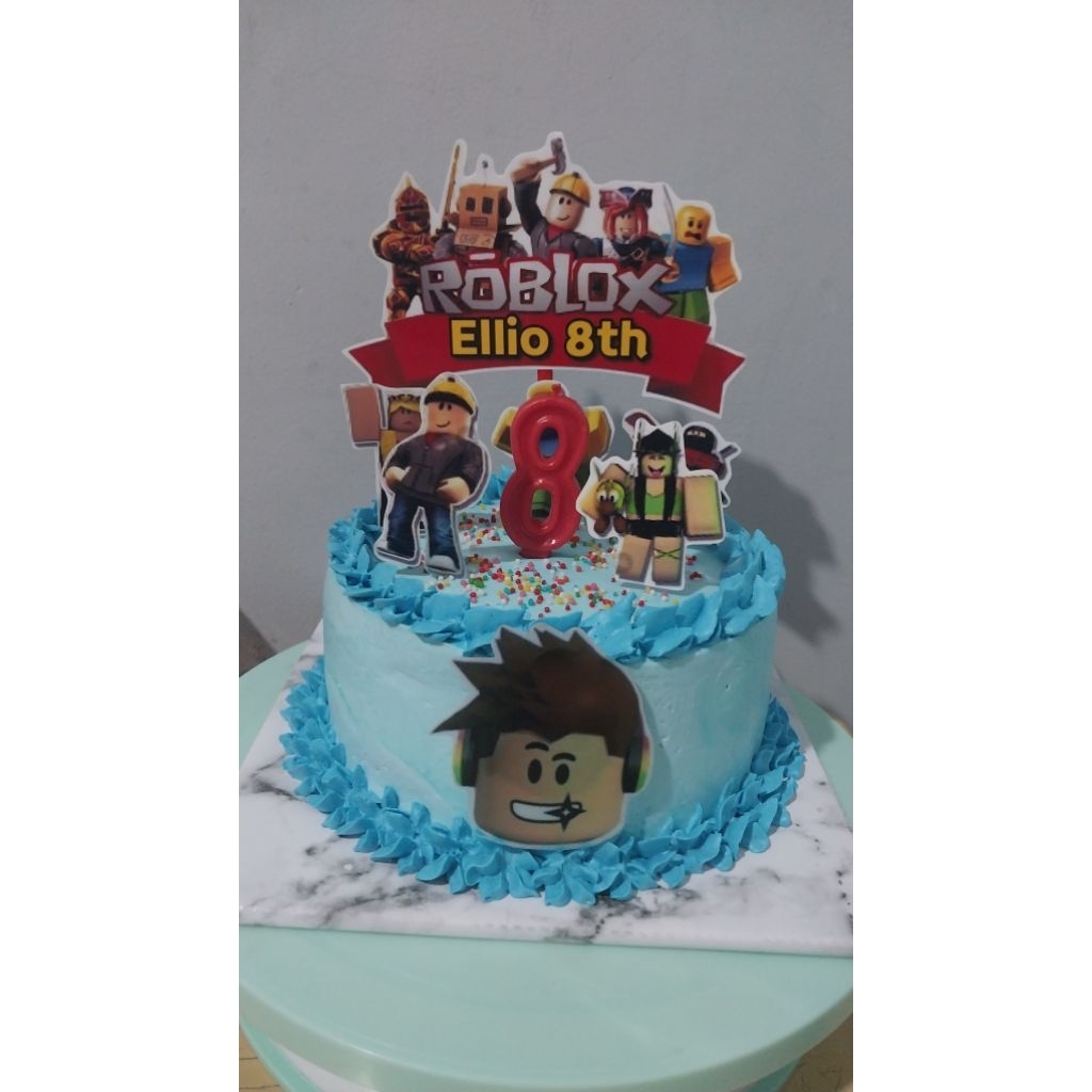 

Kue Ulang Tahun Tema Roblox