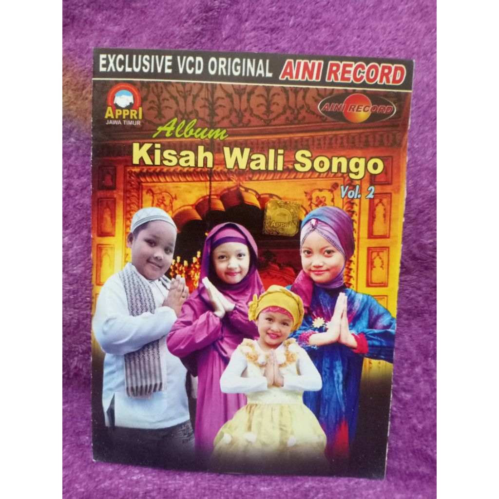 VCD  ALBUM ANAK KISAH WALI SONGO VOL 2