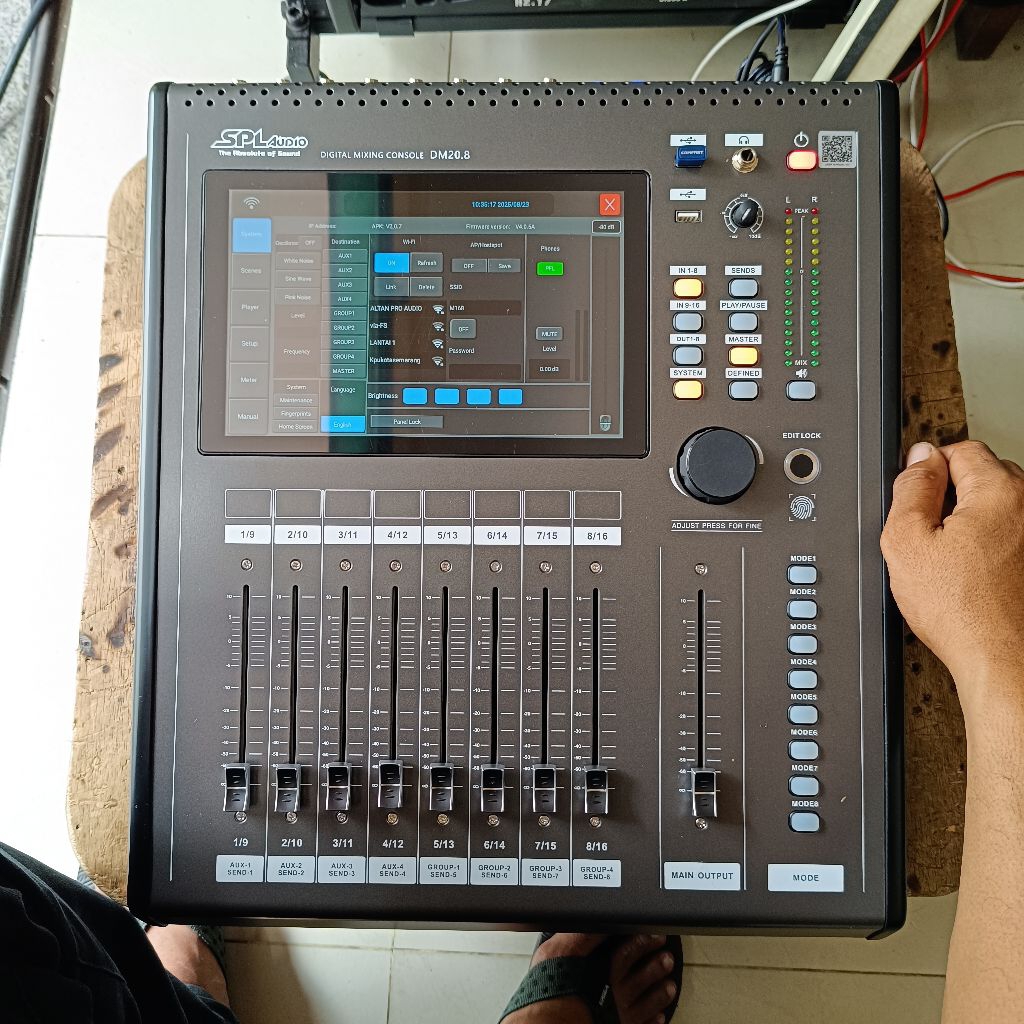 Mixer Digital SPL Audio DM20.8 16 channel Original SPLaudio Digital Mixing Console DM20.8 / Mixer Di
