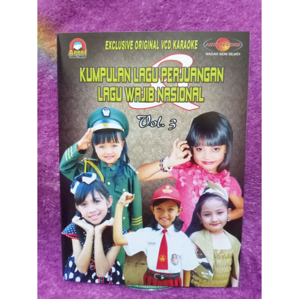VCD ANAK KUMPULAN LAGU PERJUANGAN VOL 3