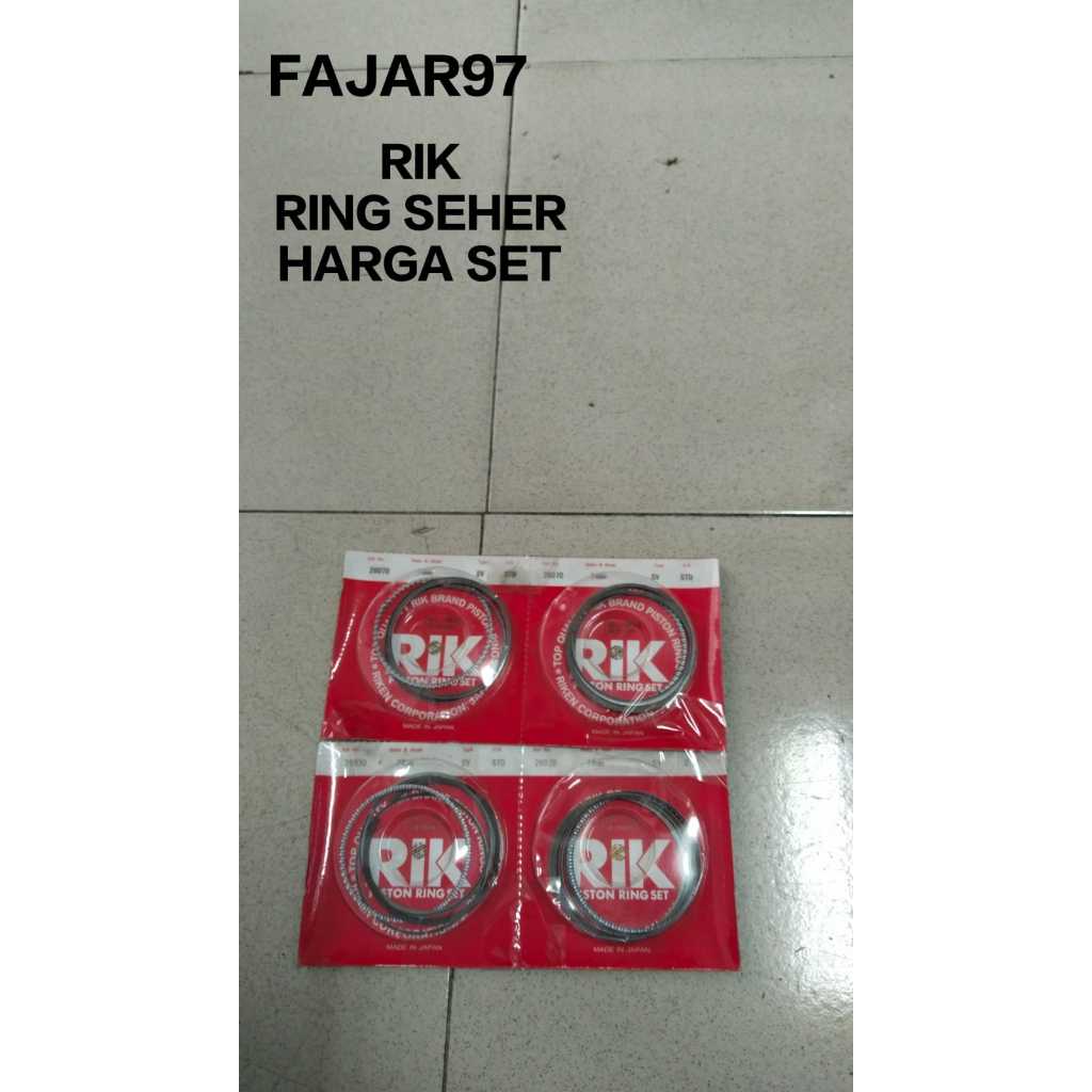 Piston seher/Ring Piston Ring Seher seker SUZUKI AMENITY/ESTEEM 1.3CC