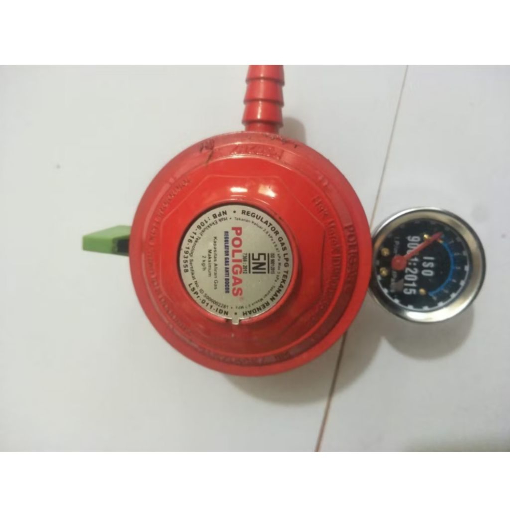 Regulator Gas Poligas Meter Regulator Tekanan Rendah