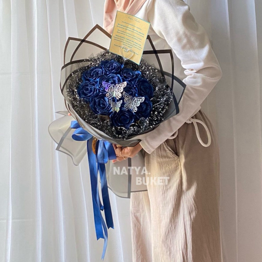 

BUNGA PITA SATIN 10 TANGKAI