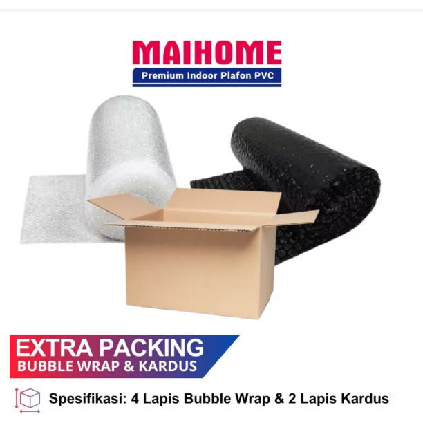 

EXTRA PACKING BUBBLE WRAP DAN KARDUS