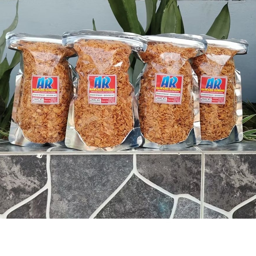 

Bawang Goreng Premium AR kemasan 250 gram