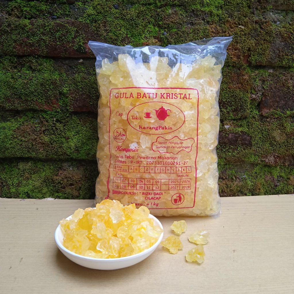 

Gula Batu Kristal Kemasan Press 1 Kg
