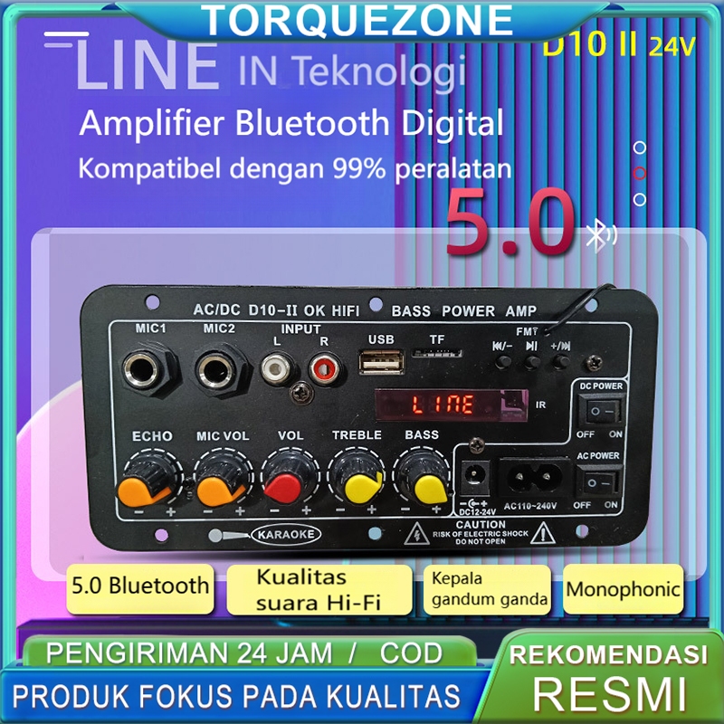 Modifikasi Speaker Desktop 2000W Amplifier Bluetooth Super Bass, TF USB Modul Power Amplifier