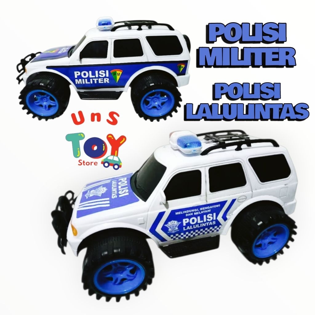 Mainan Anak Mobil Polisi Militer / Mobil Polisi Lalulintas