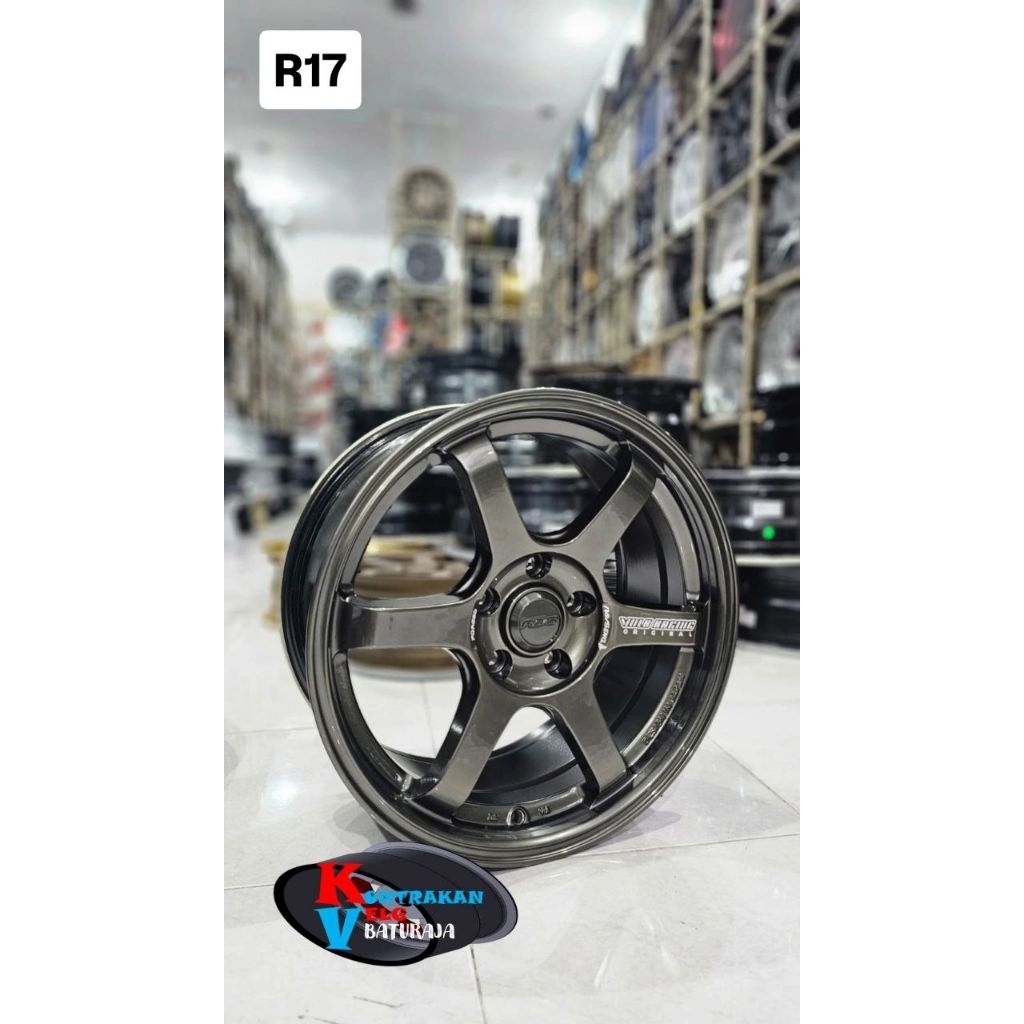 Velg Volk Rays TE37 R17 5x114 ( INNOVA ERTIGA RUSH TERIOS XPANDER DLL)