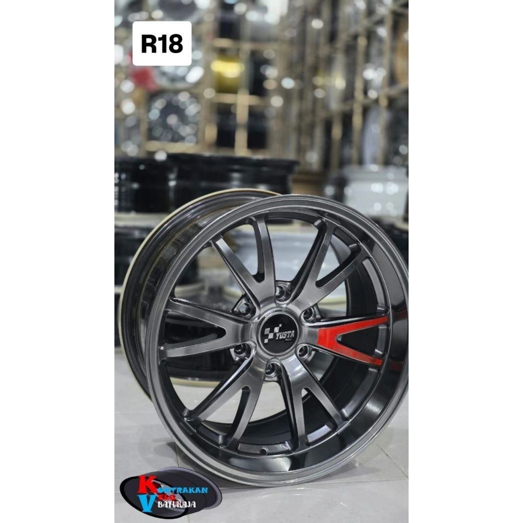 Velg Yusta R18 6x139 ( Pajero Fortuner Dll )
