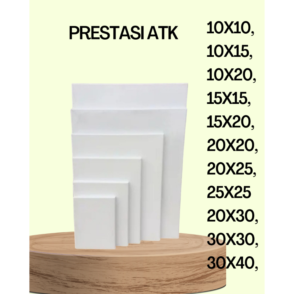 

KANVAS LUKIS UKURAN 10X10, 10X15, 10X20, 15X15, 15X20, 20X20, 20X25, 25X25, 20X30, 30X30, 30X40 CM