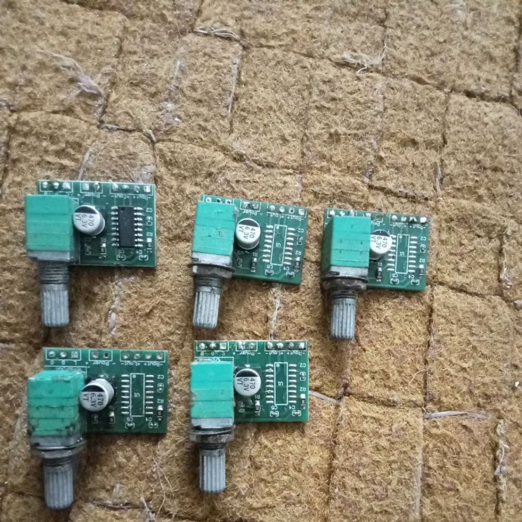 pcb bekas mini ampli 5 pcs