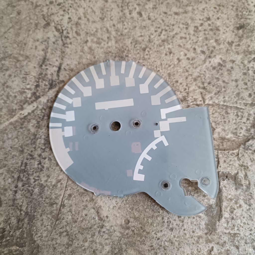 layar papan tachometer rpm honda megapro lama original copotan motor