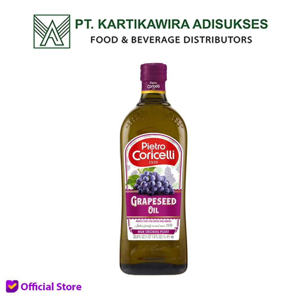 

Pietro Coricelli Grapseed Oil 1L (Minyak Biji Anggur)