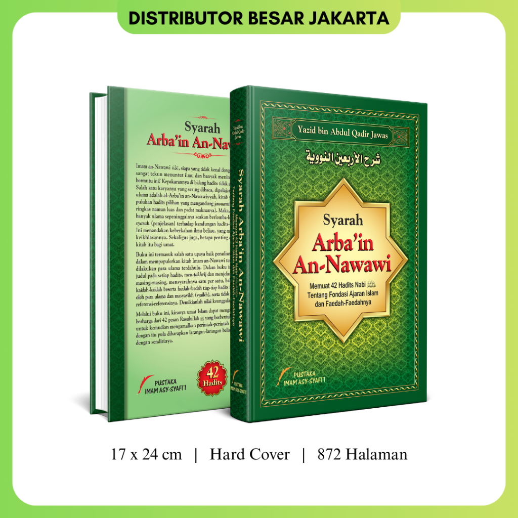 Buku Syarah Arbain An Nawawi Penulis Yazid bin Abdul Qadir Jawas Pustaka Imam Syafii