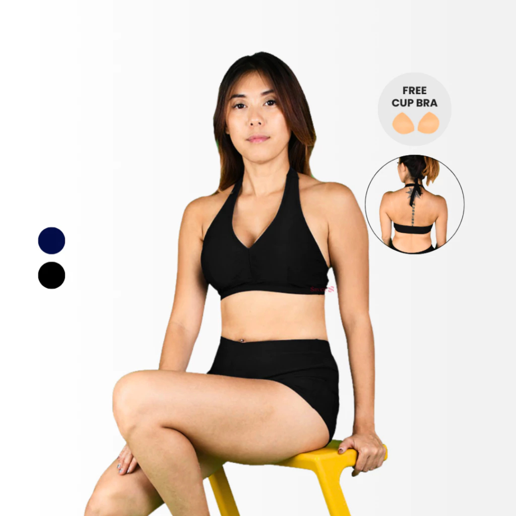 Silver Bikini Wanita Baju Renang Dewasa Bikini Short Pants - 116118170