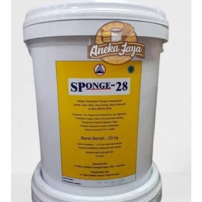 SPONGE 28 KEMASAN 20 KG 1 PAIL/ SP 28/CAKE EMULSIFIER