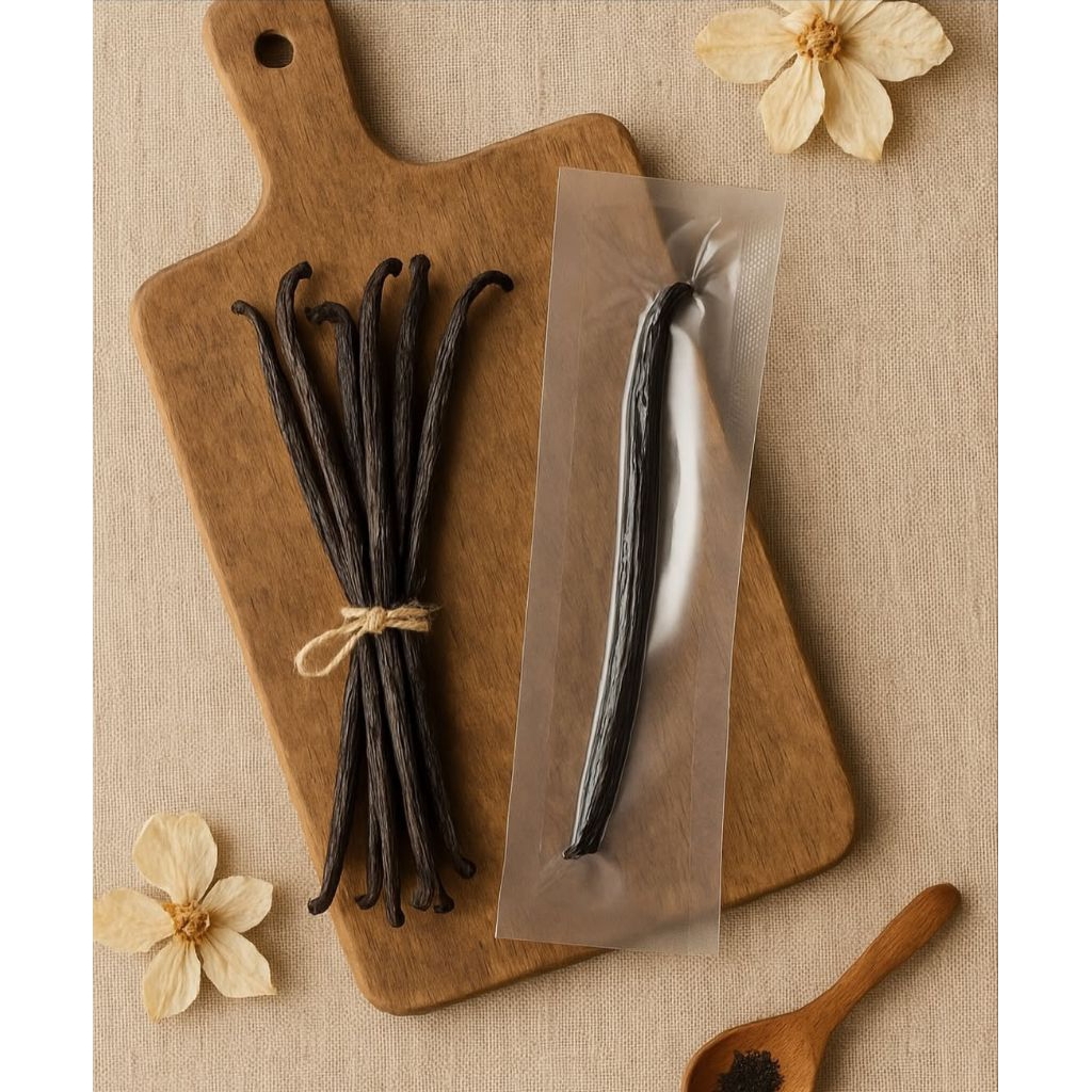 

Vanilla Bean Planifolia Gourmet Grade A Satuan Per Batang (100% Organic)