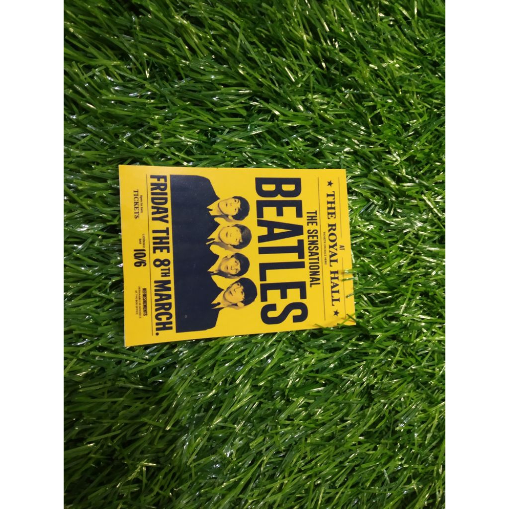 

stiker vinyl the beatles