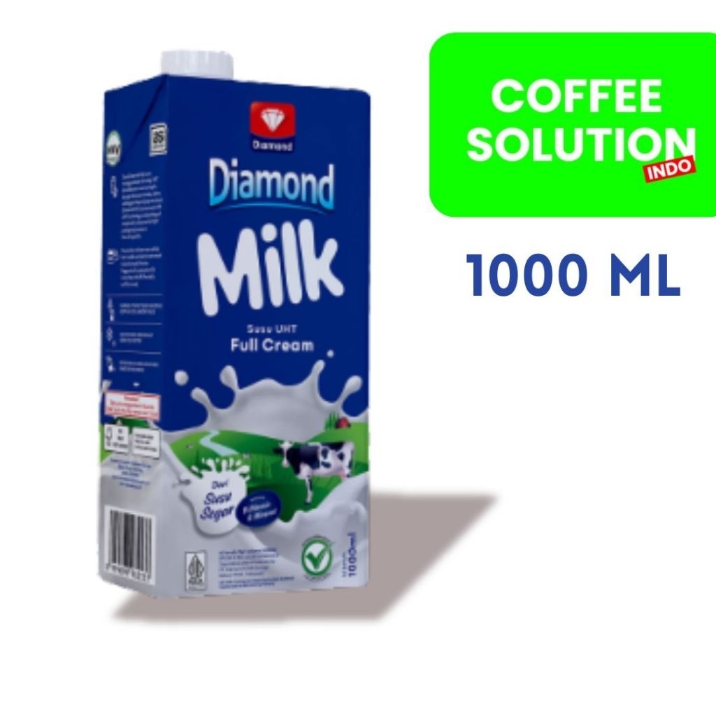 

SUSU UHT DIAMOND Full Cream 1 L / TERMURAH!