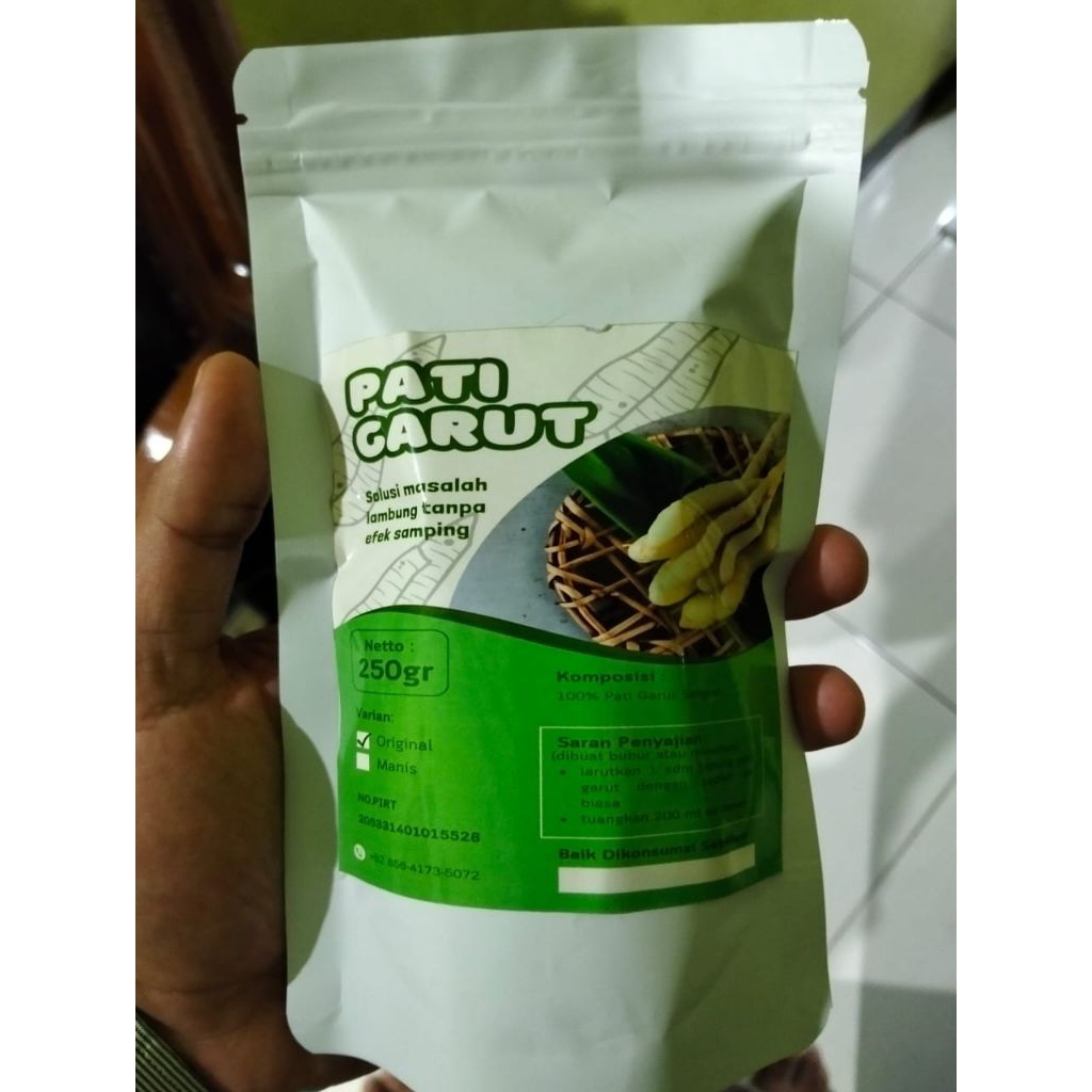 

tepung pati garut/Kaerot obat lambung tanpa efek samping