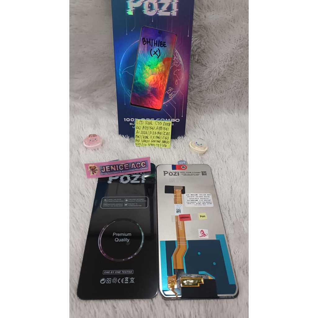 LCD  + TS OPPO LCD OPPO REALME LCD TOUCHSREEN OPPO REALME C55/OPPO A1 2023/OPPO NARZO N55/OPPO A58 4