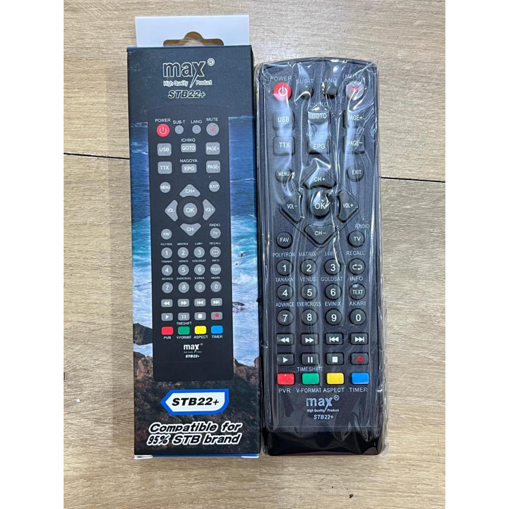 Remote STB 22+ MAX Remote STB Universal Max STB22+