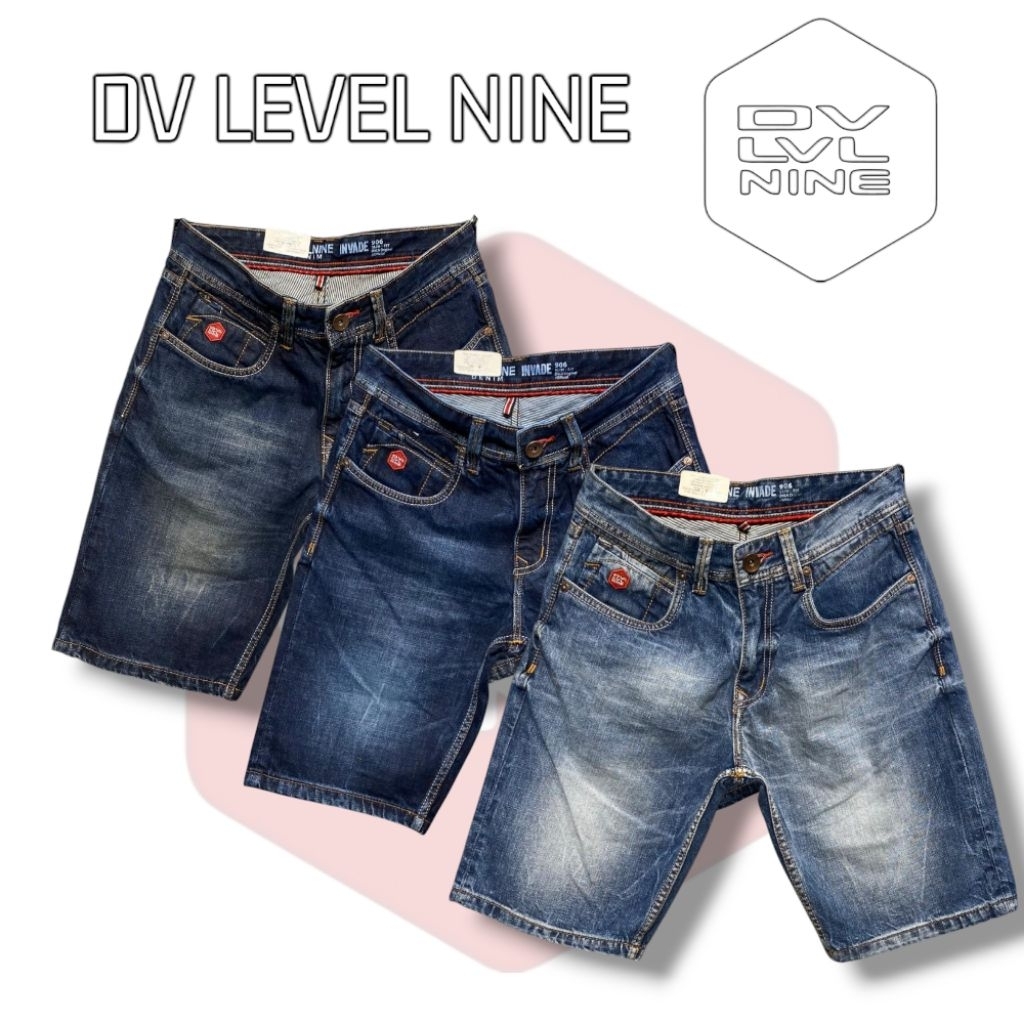 Celana Jeans Pendek DV LEVEL NINE ORIGINAL