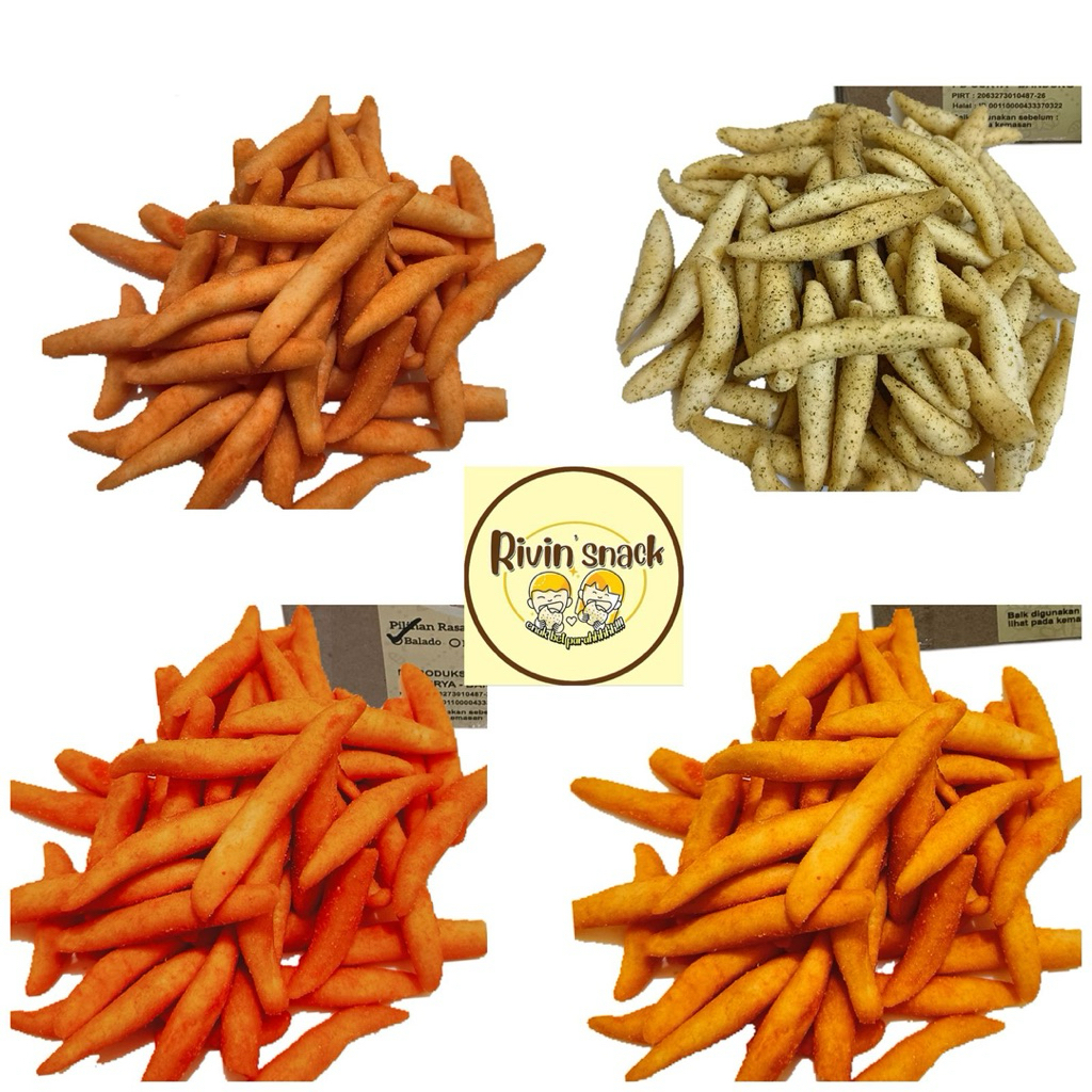 

TELUR GABUS 250gr (KEJU / BALADO / JAGUNG BAKAR / SAPI PANGGANG / SEAWEED RUMPUT LAUT) STICK GABUS MERK SARIKAYA