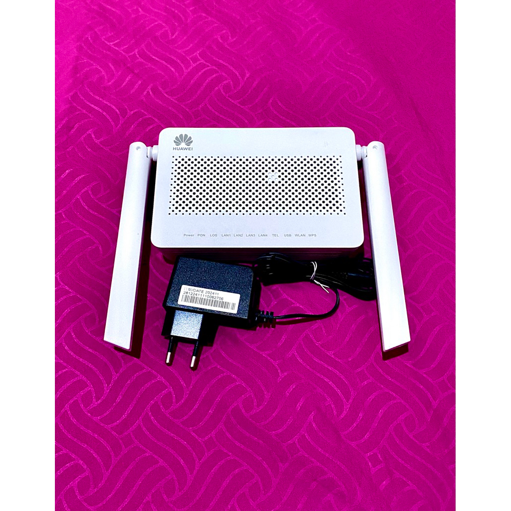 Router huawei EG8145v5 dan HG8145V5  unit + adaptor