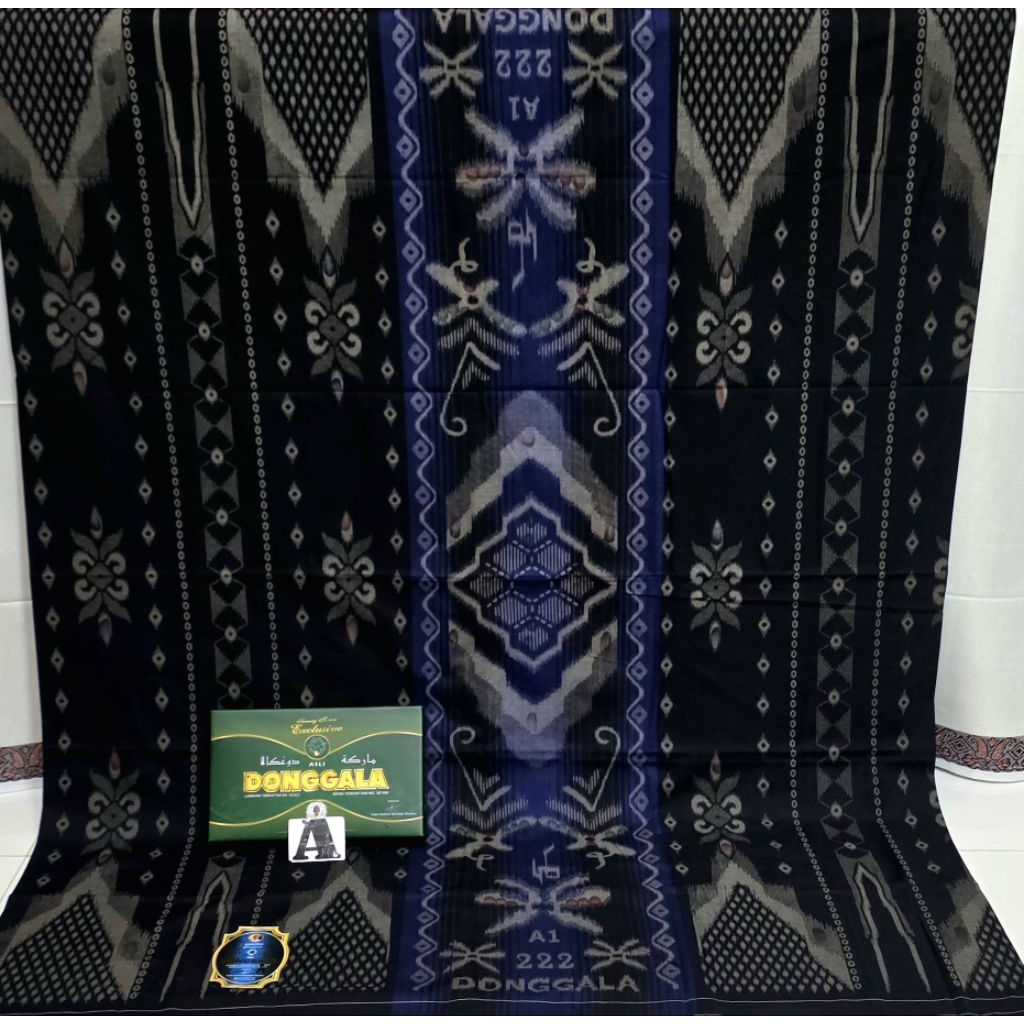 Donggala Hitam Gradasi & Gradasi warna 3D