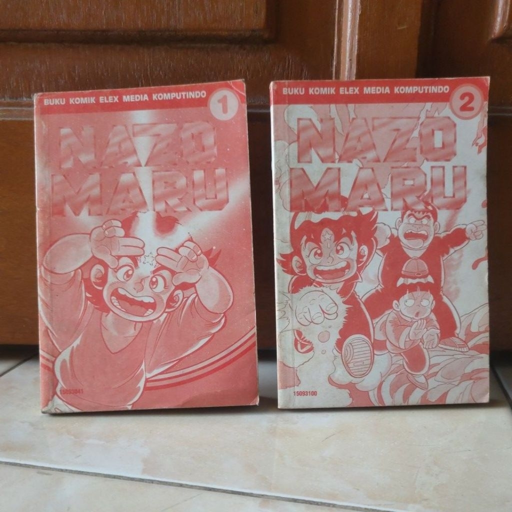 KOMIK ELEX MEDIA " NAZO MARU " NOMOR 1 & 2 BESAMBUNG BY : KAGO ICHIGEKI