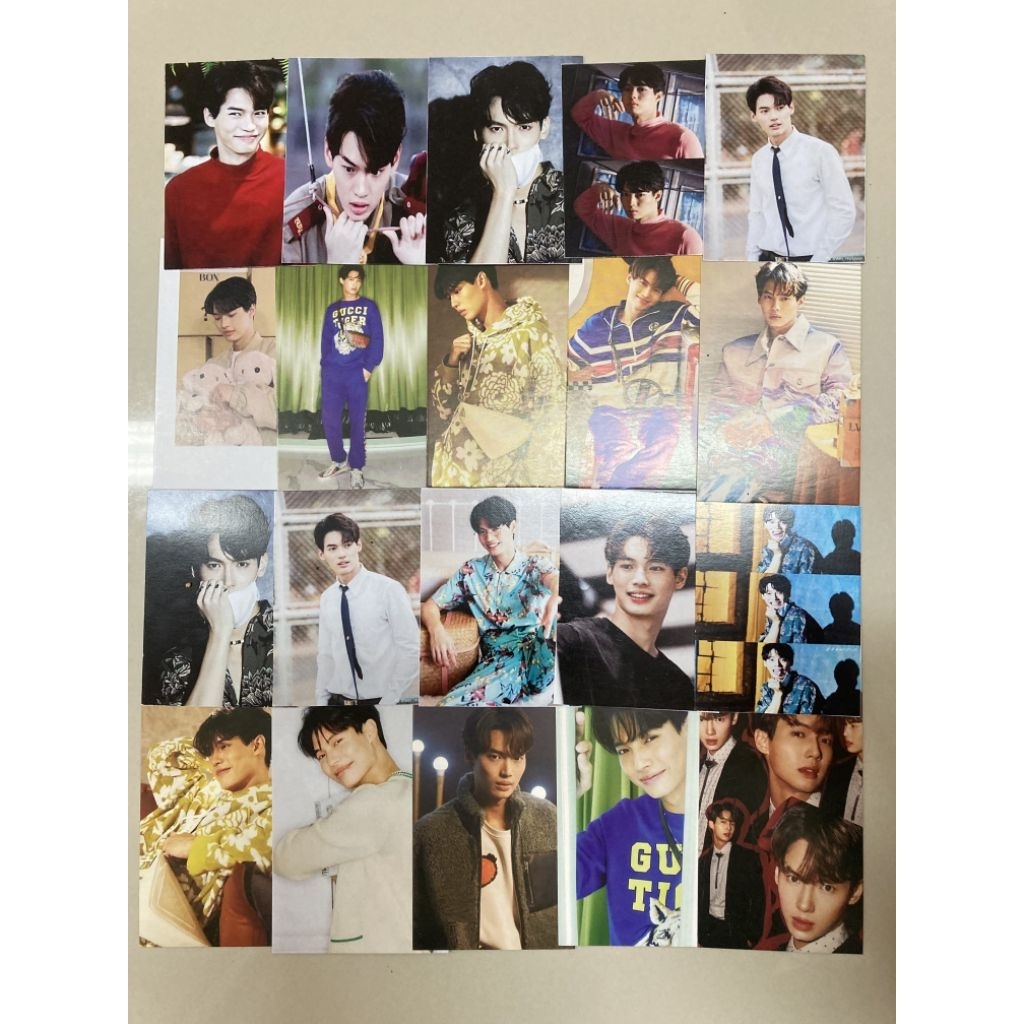 20 pcs Unofficial Photocard / Lomocard / PC Aktor Thailand Win Metawin
