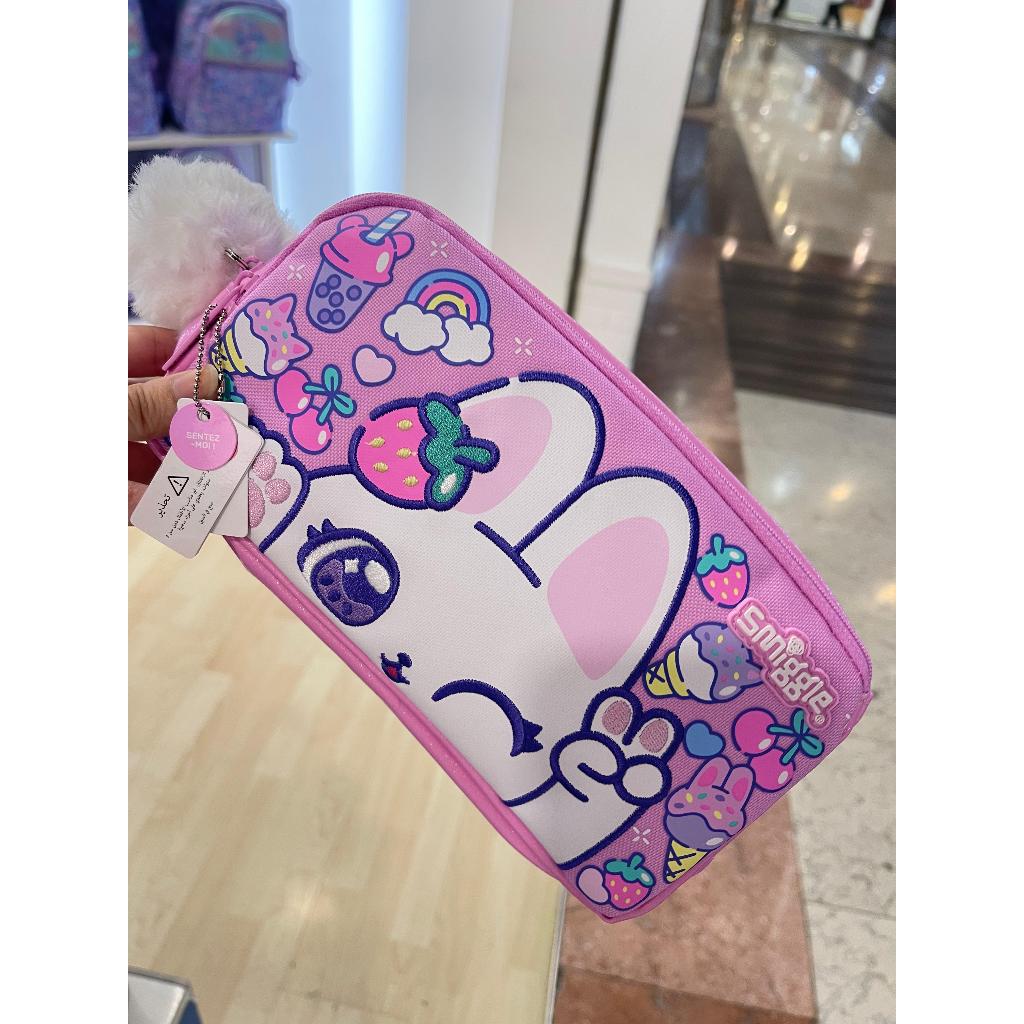 

SMIGGLE BRIGHT EYES PENSILCASE SOFTCASE BUNNY - TEMPAT PENSIL SMIGGLE
