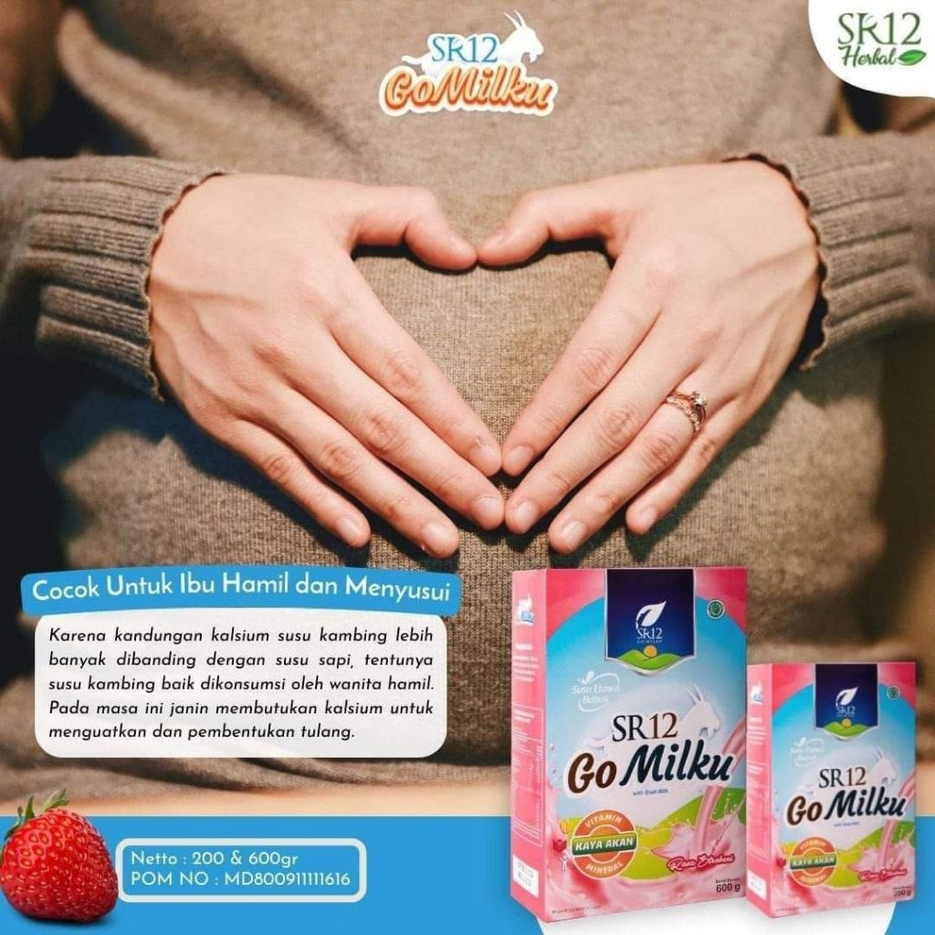 

{Paket Promil} Gomilku Sr12 Susu kambing Etawa Premium dan Manjakani herbal Sr12