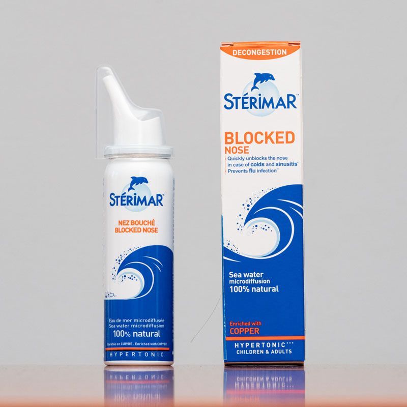 Sterimar Bloked Nose - Semprotan Hidung Tersumbat/Pelega Hidung Anak & Dewasa