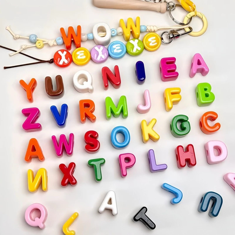 【1PCS】Manik huruf |Manik manik huruf |Manik huruf besar |beads huruf |Manik Luxury 3D Huruf  - 26 hu