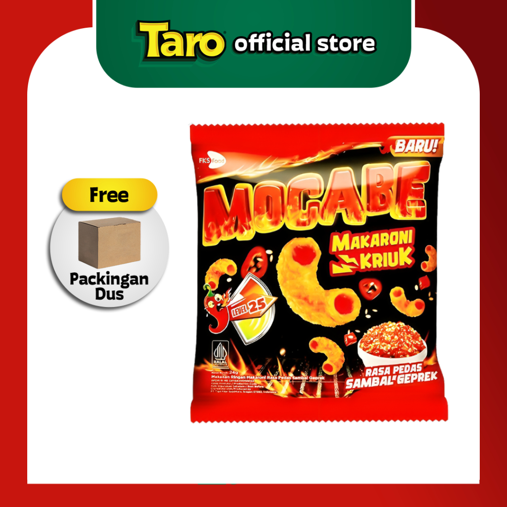 

[Paket Hemat] Mocabe Rasa Pedas Barbecue Lv. 15