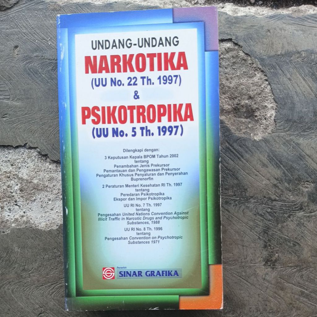 UNDANG UNDANG NARKOTIKA ( UU No22 Th. 1997) & PSIKOTROPIKA( UU No. 5 th. 1997)