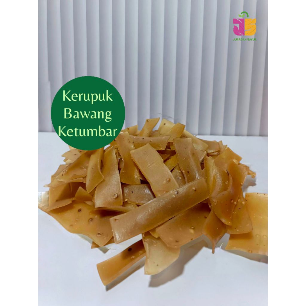 

KERUPUK BAWANG KETUMBAR Kerupuk mentah 250grm