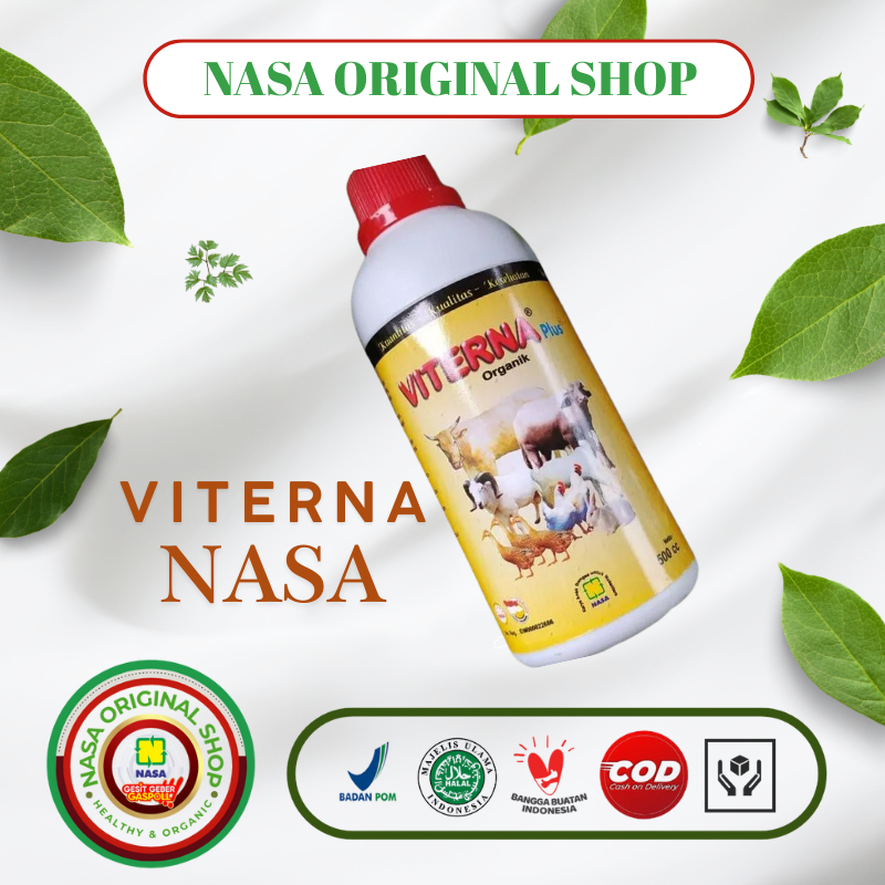 VITERNA NASA – Vitamin Organik untuk Ayam, Sapi, Kambing, Ikan Lele & Nila