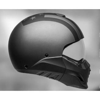 HELM BELL BROOZER - FREE RIDE MATT GREY BLACK