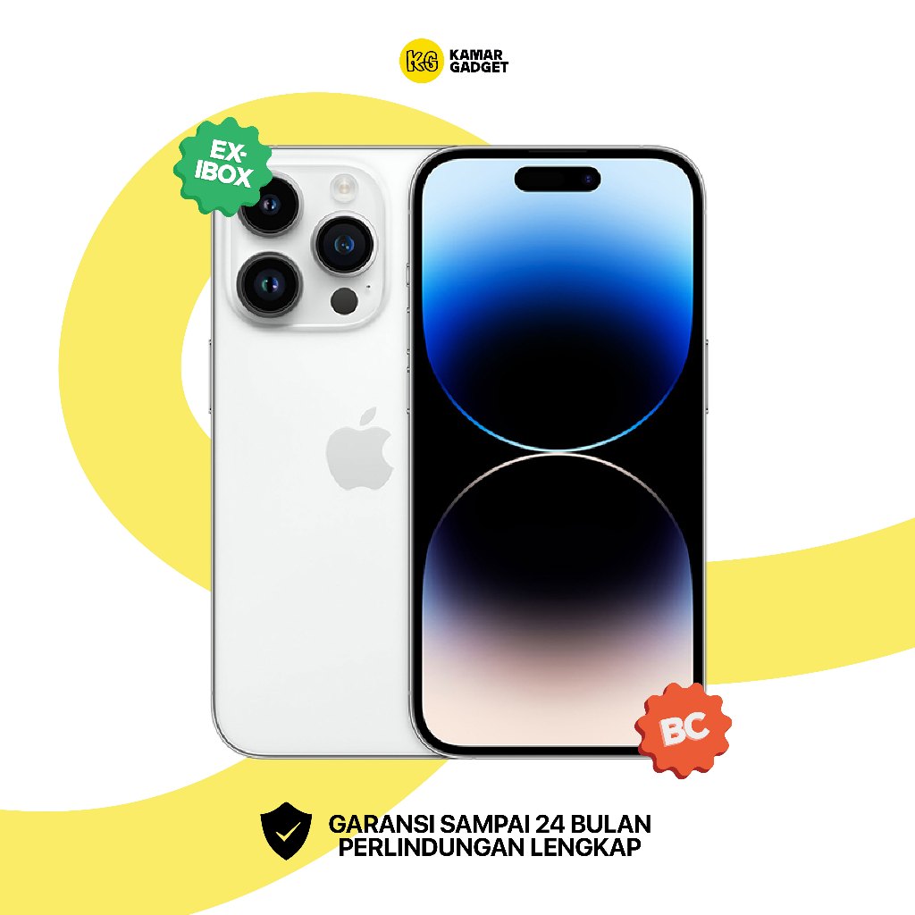 Apple iPhone 14 Pro Second 128GB 256GB 512GB Fullset Original Garansi Resmi