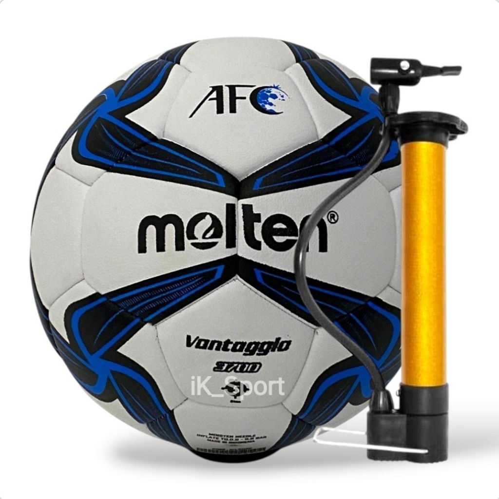 Bola Sepak MOLTEN VANTAGGIO Asli Jahit Size 5 Dan Futsal . Bola Kaki No 5 Dan Bola Futsal