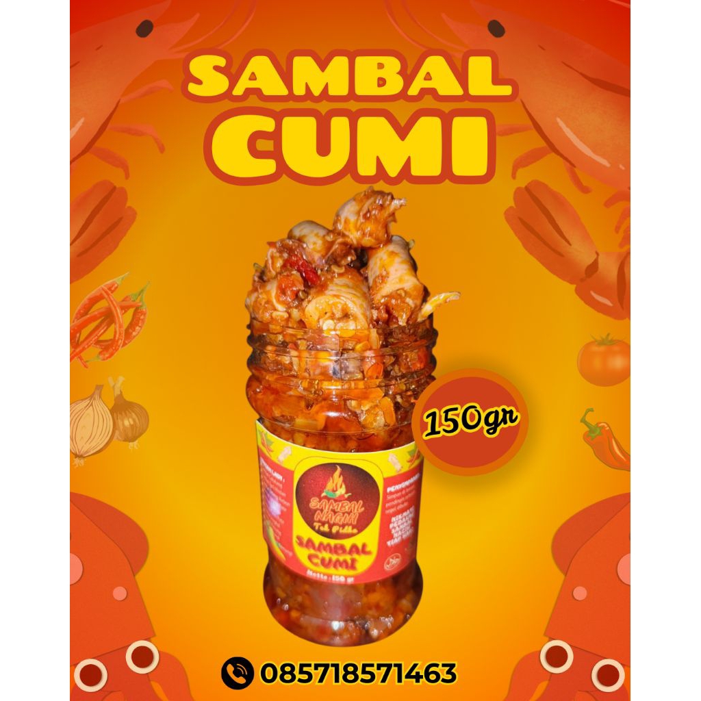 

Sambal Cumi 150gr