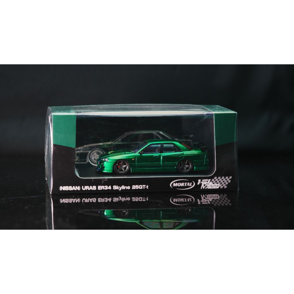 Minigt Mortal R34 Uras Edition Green Titanium