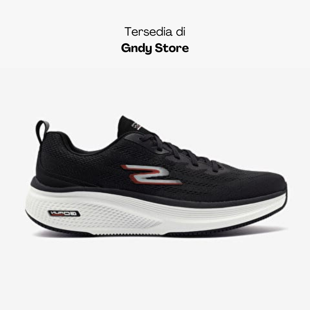 Sepatu Running Lari Pria Skechers Go Run Elevate 2  220847/BLK Black Men