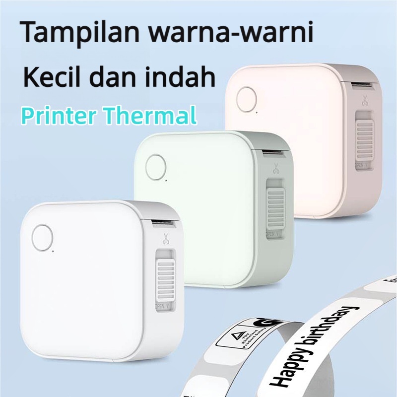 Printer Label Thermal Bluetooth / printer label sticker