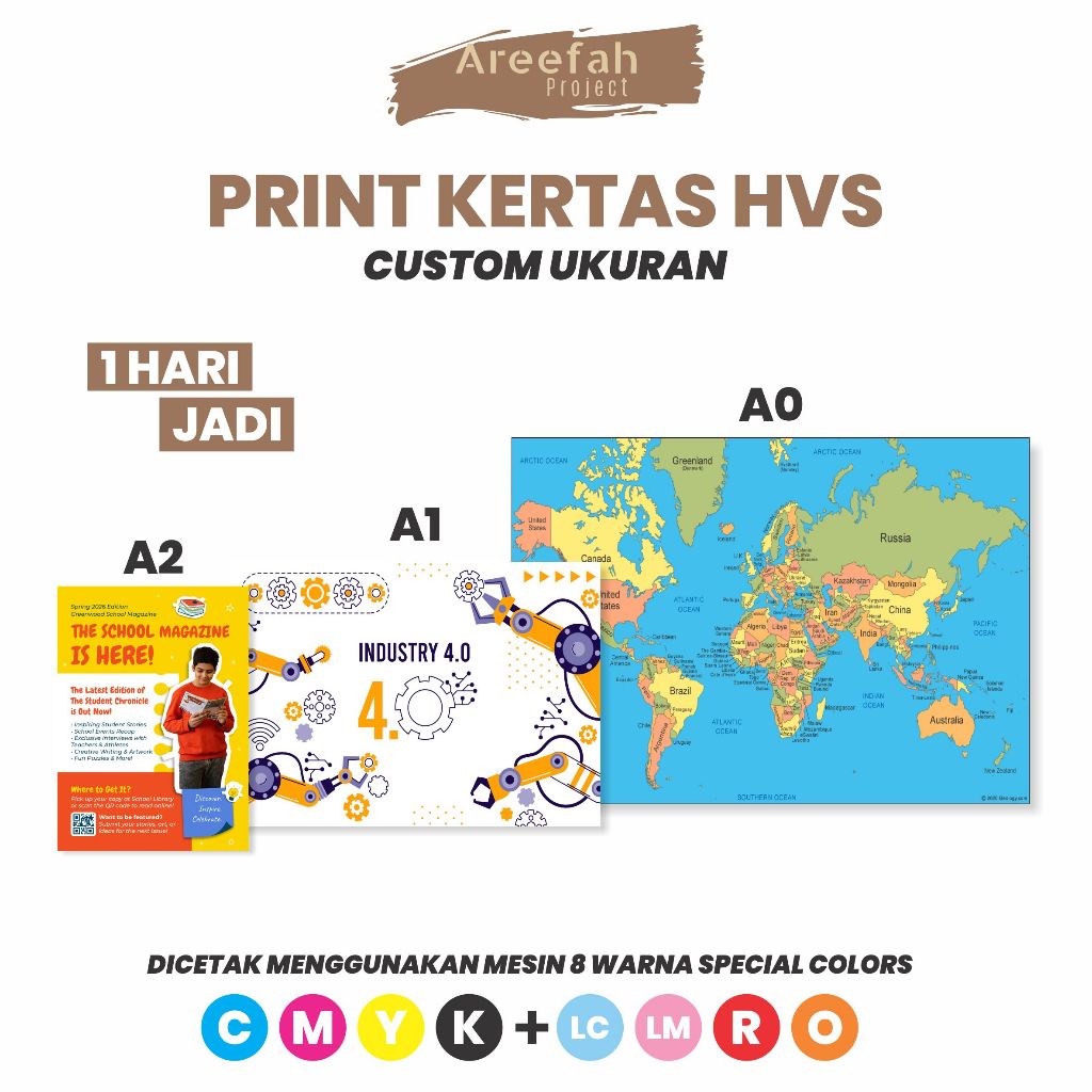 

Areefah Cetak HVS A2 A1 A0 | Jasa Cetak Dokumen & Desain Custom | Peta, Gambar Teknik, Denah, Pola